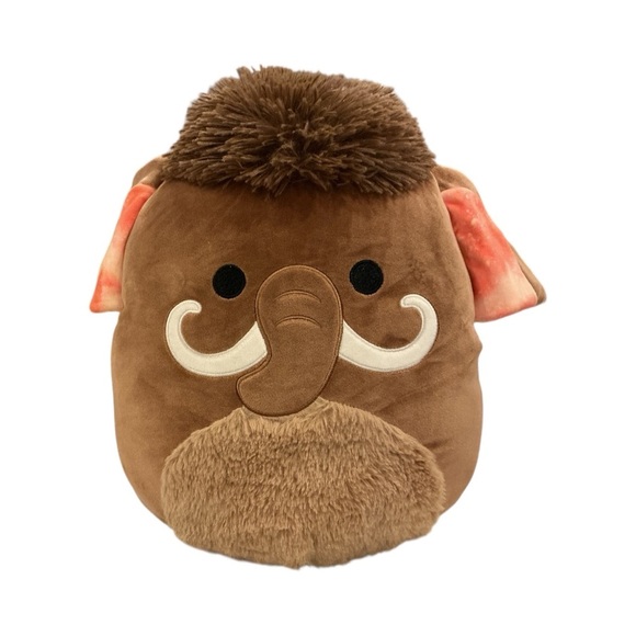 Squishmallow Winston Woolly Mammoth 14” Plush Brown Soft Stuffed Animal - Picture 3 of 8